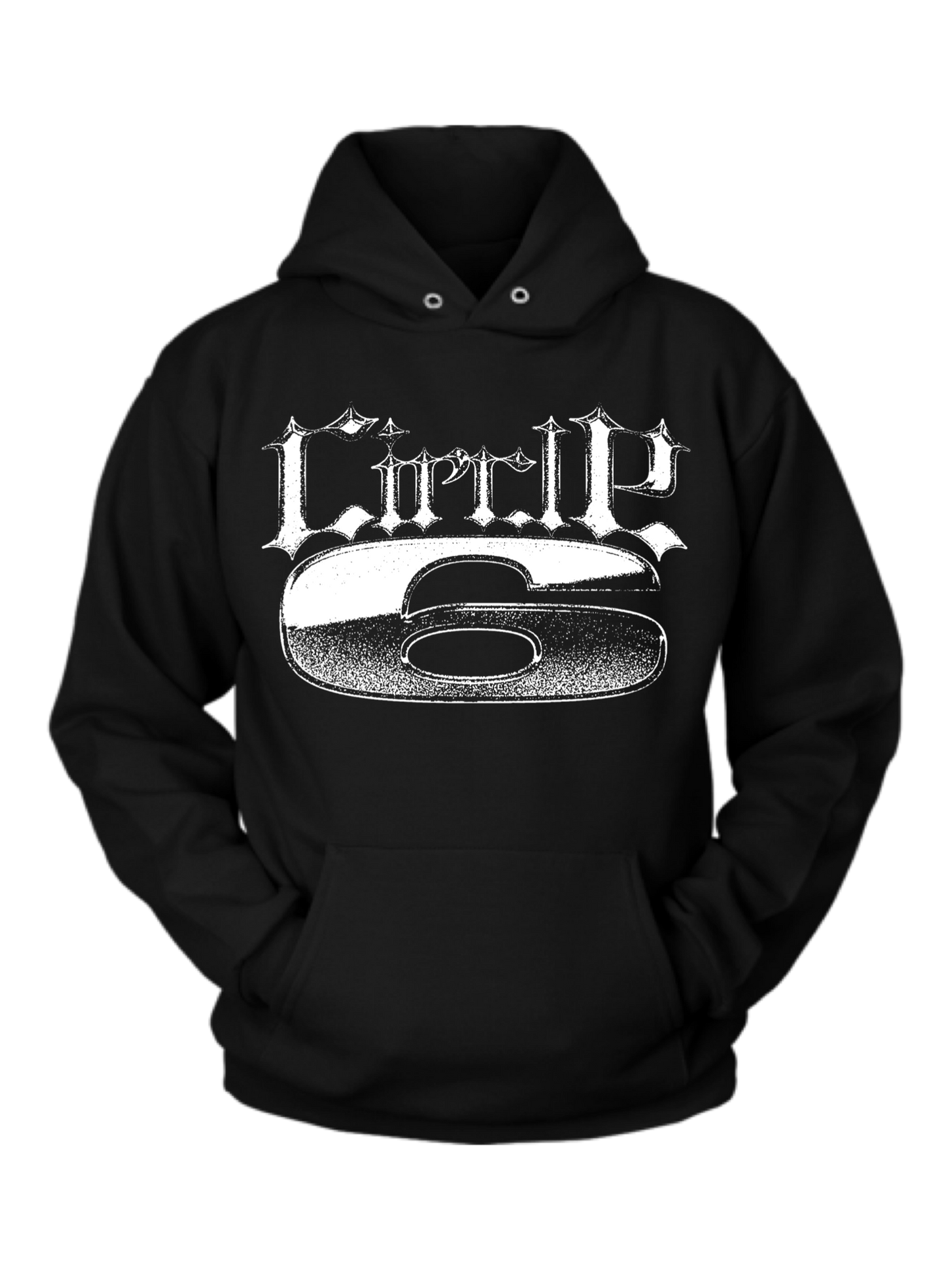 C6 Chrome Logo Hoodie