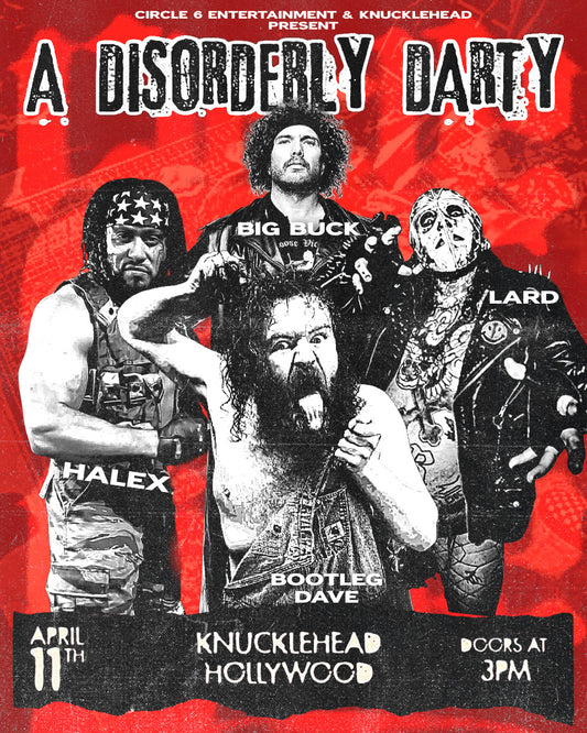 Knucklehead Magazine & Circle6 Present: A Disorderly Darty